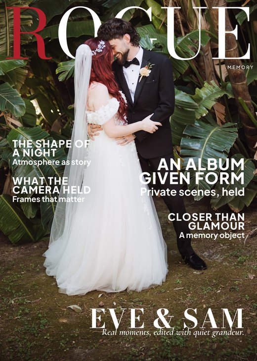 A real ROGUE cover — exactly what ships.